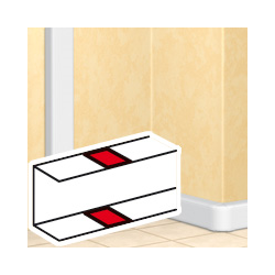 CUBRE JUNTURA DE CUERPO PARA CANALETA DLP 3 (BLANCA 65MM) 010691