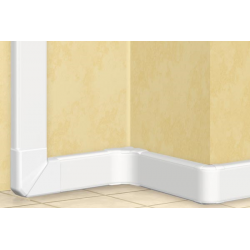 CANALETA DLP 3 105X50X2MTS BLANCA SIN TAPA 010422