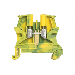 BORNE DE CONEXION PROTECCION TIERRA VERDE/AMARILLO 4MM VIKING LH 037171