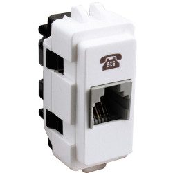 MODULO GENESIS BLANCO TELEFONO RJ-11