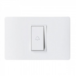 INTERRUPTOR EMBUTIDO LUZICA BLANCO TIMBRE PU1102