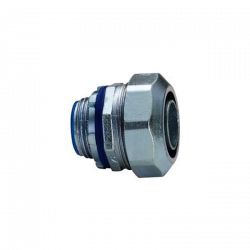 CONECTOR RECTO PARA FLEXIBLE CON PVC 40MM