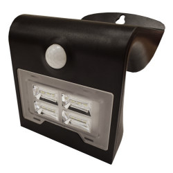 APLIQUE LED MURO EXTERIOR SOLAR 2W 6000K 260Lm IP65 (INCLUYE BATERIA)