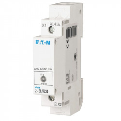 PILOTO LED VERDE A RIEL DIN 230VAC SC7DC Z-EL/G230