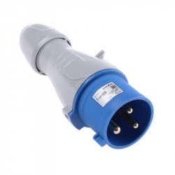 ENCHUFE INDUSTRIAL MACHO VOLANTE 2X 16A+T IP67 555324