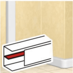 TABIQUE DE SEPARACION TIRA 2MTS PARA CANALETA DLP 3 150X65MM 010583