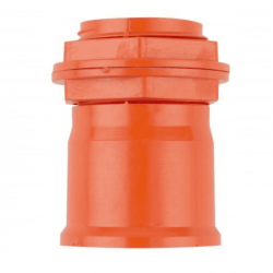 TERMINAL CONDUIT PVC SCH 80 Y 40 1 1/4PULGADAS CON 2 TUERCAS PLASTICAS