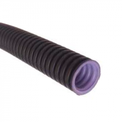 TUBERIA PLASTICA FLEXIBLE LIBRE DE HALOGENOS 32MM ROLLO 50MTS 1250N (HORMIGON) HALOFFLEX