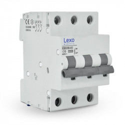 AUTOMATICO EBS3B-63 3X10A C 10KA