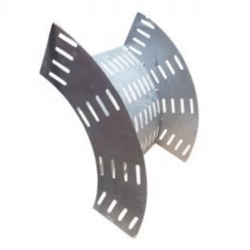 CANALIZACION TAPA CURVA VERTICAL EXTERIOR BPC ELECTROGALVANIZADA 300MM