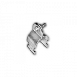 ABRAZADERA RIEL RUC GALVANIZADA 1 1/2PULGADAS