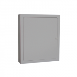 TABLERO MODULAR METALICO CON PUERTA SOBREPUESTO 30 POLOS DIN 6893-DSC