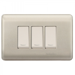 INTERRUPTOR EMBUTIDO GENESIS NIQUEL 9/32