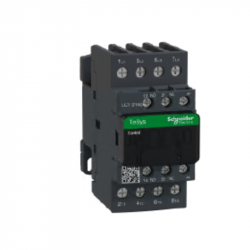 CONTACTOR TETRAPOLAR TESYS 40A BOBINA 220VAC 1NA+1NC LC1DT40M7