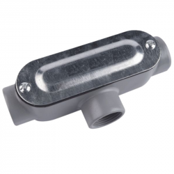 CONDULET DE ALUMINIO INYECTADO TIPO T 1 1/2PULGADAS 48,3MM PARA C80-1