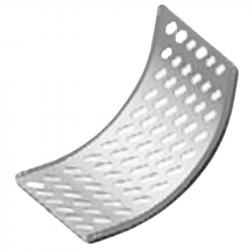 CANALIZACION TAPA CURVA VERTICAL INTERIOR ELECTROGALVANIZADA 150MM