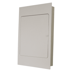 TABLERO MODULAR METALICO CON PUERTA EMBUTIDO 45 POLOS DIN 6097-D