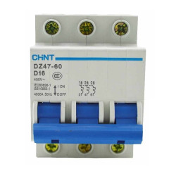 AUTOMATICO NXB-63 3X16A 6KA C