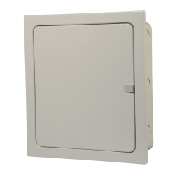 TABLERO MODULAR METALICO CON PUERTA EMBUTIDO 28 POLOS DIN 6091-D