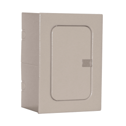 TABLERO MODULAR METALICO CON PUERTA SOBREPUESTO 3 POLOS DIN 6821-D