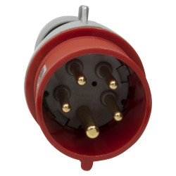 ENCHUFE INDUSTRIAL MACHO VOLANTE 4X16A+T IP44 555129