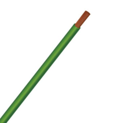 CABLE CON AISLACION LIBRE DE HALOGENOS 6MM VERDE H07Z1-K
