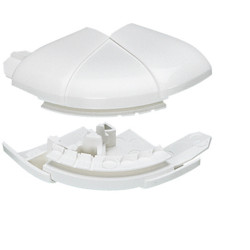 ANGULO EXTERIOR VARIABLE DLP 3 150X65MM BLANCO 010623