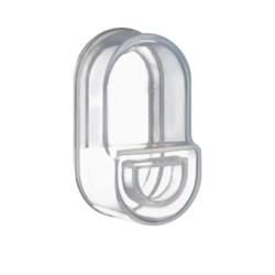 CAPUCHON SILICONA TRANSPARENTE IP67 PARA PULSADOR DOBLE 22MM M22-T-DD