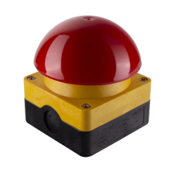 PULSADOR DE EMERGENCIA T/HONGO CON ENCLAVAMIENTO (CON CAJA) 1NA+1NC FAK-R-V-KC11-IY