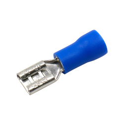 TERMINAL HEMBRA AZUL 6,3MM 16-14 AWG
