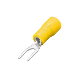 TERMINAL HORQUILLA AMARILLO 5MM 12-10 AWG