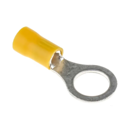 TERMINAL REDONDO AMARILLO 4MM 12-10AWG