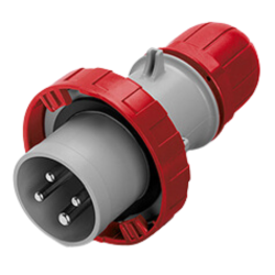 ENCHUFE INDUSTRIAL MACHO VOLANTE 3 HORAS (CONTAINER) 3X32A+T IP67