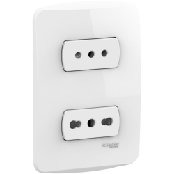 HEMBRA EMBUTIDA MILUZ BLANCO DOBLE 10/16 + 10A