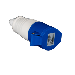 ENCHUFE INDUSTRIAL HEMBRA VOLANTE 2X16A+T IP44