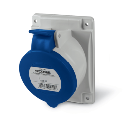 ENCHUFE INDUSTRIAL HEMBRA EMBUTIDA 2X32A+T IP44