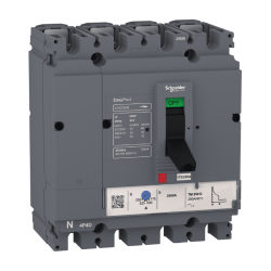 AUTOMATICO REGULABLE CVS250B EASYPACT TETRAPOLAR  175-250A 25KA LV525323