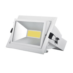 REFLECTOR LED COB EMBUTIDO DIRIGIBLE 40W 4000K 3200Lm MODELO WL