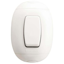 CASQUETE PLASTICO SOBREPUESTO OVAL INTERRUPTOR 9/12 P52B