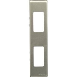 PLACA MAGIC METALICA ANODISADA CON SOPORTE 2 PUESTOS 5367/2XA