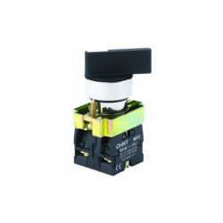 SELECTOR 3 POSICIONES DE 22MM MANETA LARGA 2NA CON RETORNO METALICO NP2-BJ53