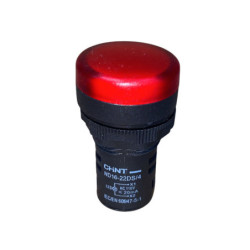PILOTO LED ROJO 22MM 110VAC