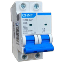 AUTOMATICO NXB-63H 2X25A 10KA C