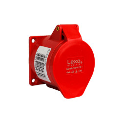 ENCHUFE INDUSTRIAL HEMBRA EMBUTIDA 3X32A+T IP44