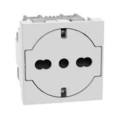 MODULO MATIX GO BLANCO HEMBRA SCHUKO PLANO 16A JW4140A16F