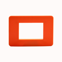 PLACA MATIX GO PLASTICA NARANJA 3 PUESTOS JA4803JO