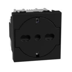 MODULO MATIX GO NEGRO HEMBRA SCHUKO PLANO 16A JB4140A16F