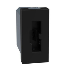 MODULO MATIX GO NEGRO HEMBRA SEGURIDAD E IRREVERSIBLE 10A JB4100