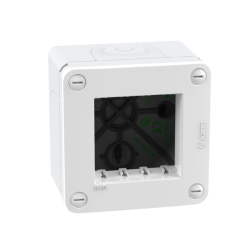 IDROBOX GO DE MATIX GO CAJA SOBREPUESTA PARA 2 MODULOS BLANCA IP40 28402W