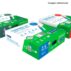 CABLE CON AISLACION LIBRE DE HALOGENOS 4MM BLANCO H07Z1-K